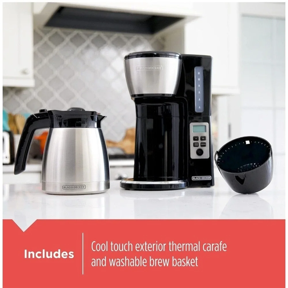 BLACK+DECKER 12 cup
